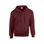 GI18600-Hanorac-cu-fermoar-de-barbat-Gildan-HEAVY-BLEND-Maroon