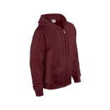 GI18600-Hanorac-cu-fermoar-de-barbat-Gildan-HEAVY-BLEND-Maroon