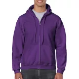 GI18600-Hanorac-cu-fermoar-de-barbat-Gildan-HEAVY-BLEND-Purple