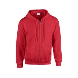 GI18600-Hanorac-cu-fermoar-de-barbat-Gildan-HEAVY-BLEND-Red