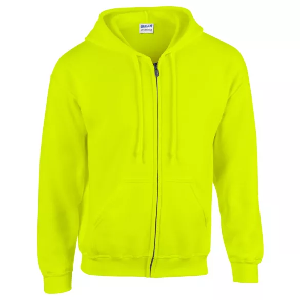 GI18600-Hanorac-cu-fermoar-de-barbat-Gildan-HEAVY-BLEND-Safety-Green
