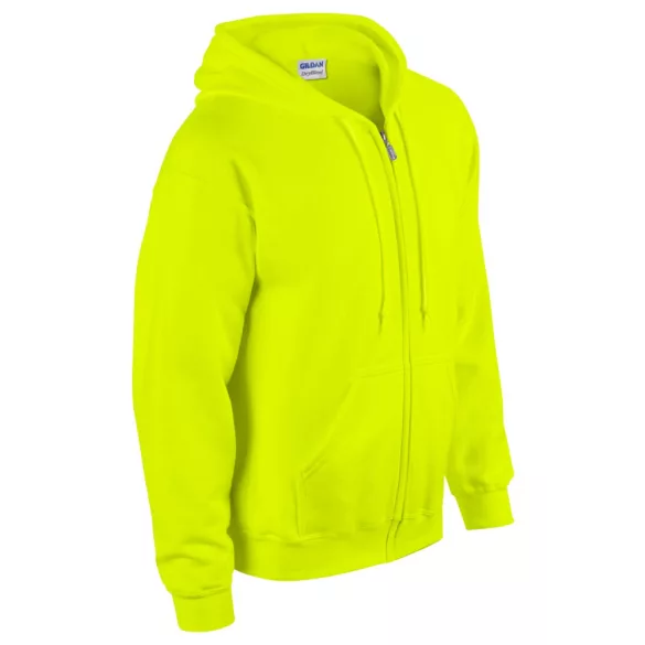 GI18600-Hanorac-cu-fermoar-de-barbat-Gildan-HEAVY-BLEND-Safety-Green