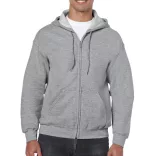 GI18600-Hanorac-cu-fermoar-de-barbat-Gildan-HEAVY-BLEND-Sport-Grey