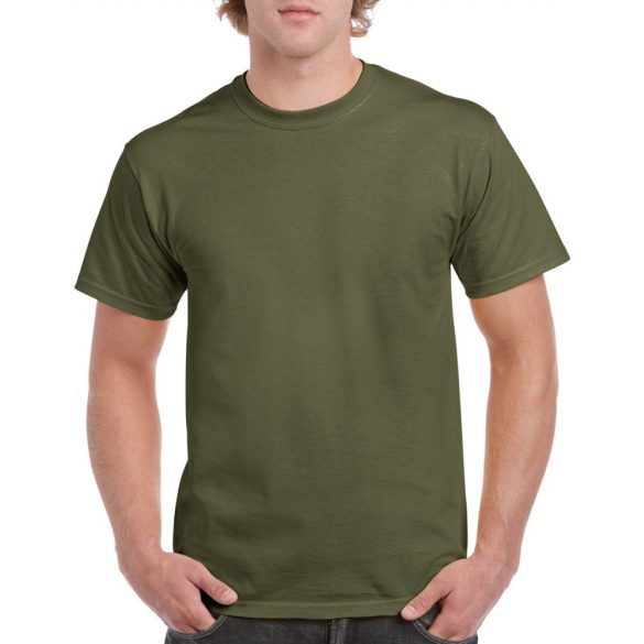 gi5000-Tricou-adult-barbat-Gildan-Heavy-Cotton-Military-Green