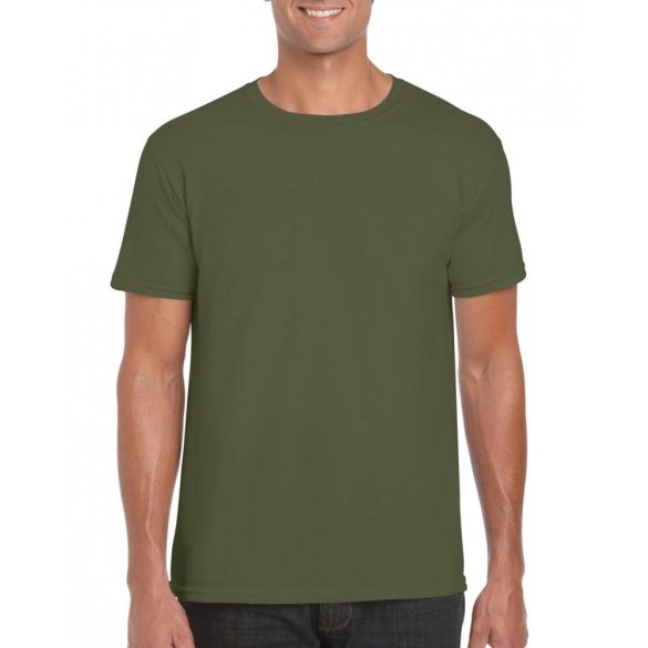 gi64000-Tricou-adult-barbat-Gildan-Softstyle-Military-Green