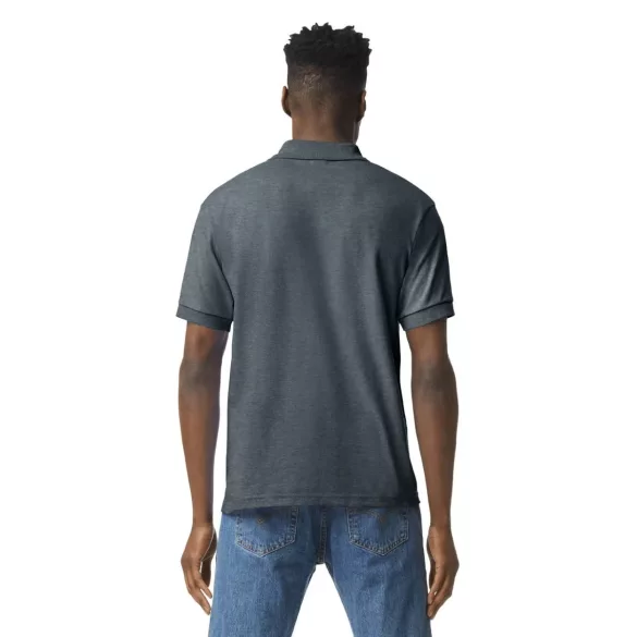 gi8800 - Tricou polo adult barbat Gildan Softstyle Pique  [Dark Heather]