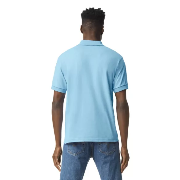 gi8800 - Tricou polo adult barbat Gildan Softstyle Pique  [Light Blue]