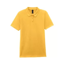   gil64800b3 - Tricou polo dama cu nasturi colorati Softstyle [Daisy]