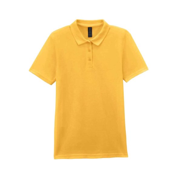 gil64800b3 - Tricou polo dama cu nasturi colorati Softstyle [Daisy]