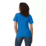 gil64800b3 - Tricou polo dama cu nasturi colorati Softstyle [Navy]