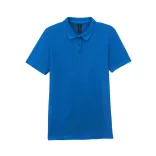 gil64800b3 - Tricou polo dama cu nasturi colorati Softstyle [Royal]