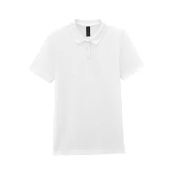   gil64800b3 - Tricou polo dama cu nasturi colorati Softstyle [White]