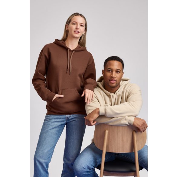 GISF500 - Hanorac cu gluga unisex Gildan Softstyle MidWeight [Tangerine]