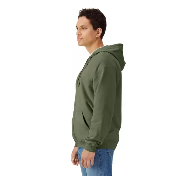 GISF600 - Zoodie pentru barbati Gildan Softstyle MidWeight [Military Green]