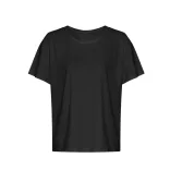 jc013 - Tricou dama cu spate deschis T [Jet Black]