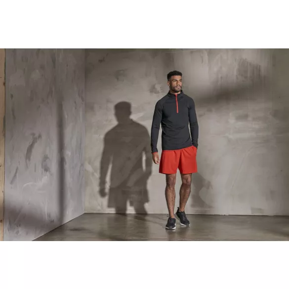 jc031 - Bluza barbati cu fermoar pe guler - AWD Cool Sweat - [Charcoal/Jet Black]