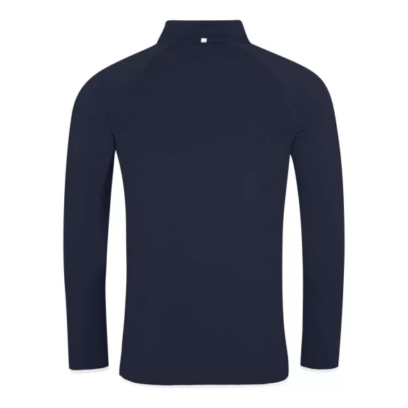 jc031 - Bluza barbati cu fermoar pe guler - AWD Cool Sweat - [French Navy/Arctic White]