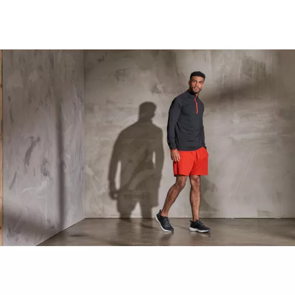 jc031 - Bluza barbati cu fermoar pe guler - AWD Cool Sweat - [Jet Black/Arctic White]