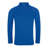 jc031 - Bluza barbati cu fermoar pe guler - AWD Cool Sweat - [Royal Blue/Arctic White]