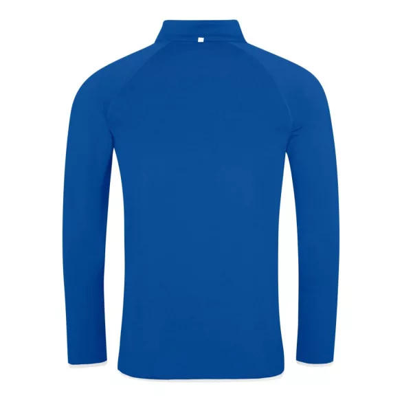 jc031 - Bluza barbati cu fermoar pe guler - AWD Cool Sweat - [Royal Blue/Arctic White]