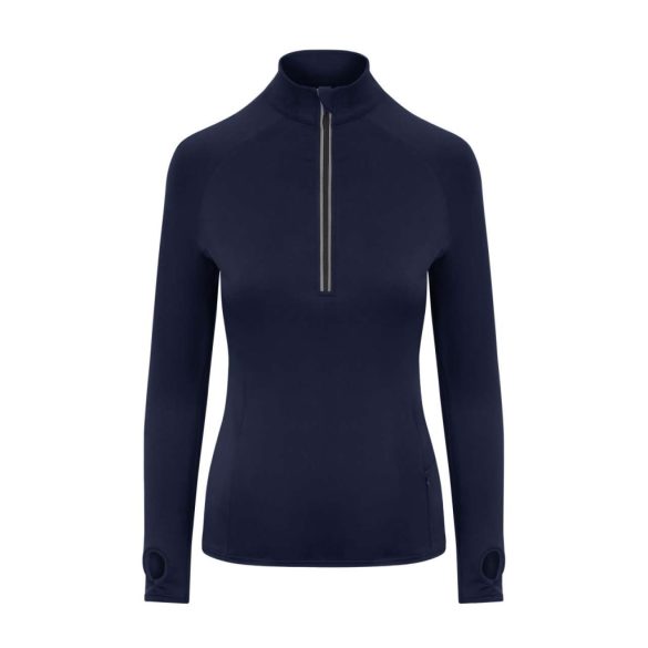 jc035 - Bluza dama cu fermoar pe guler - AWD Cool Flex - [French Navy]