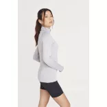 jc035 - Bluza dama cu fermoar pe guler - AWD Cool Flex - [Jet Black]