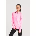 jc038 - Bluza dama cu gluga cu elastic Cool Cowl [Black Slate Melange]