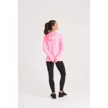 jc038 - Bluza dama cu gluga cu elastic Cool Cowl [Jet Black]