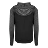 jc057 - Zoodie barbati Cool Contrast [Black/Black Slate Melange]