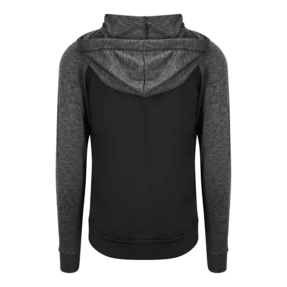 jc057 - Zoodie barbati Cool Contrast [Black/Black Slate Melange]