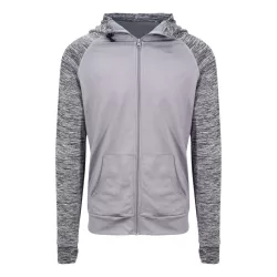 jc057 - Zoodie barbati Cool Contrast [Grey/Grey Melange]