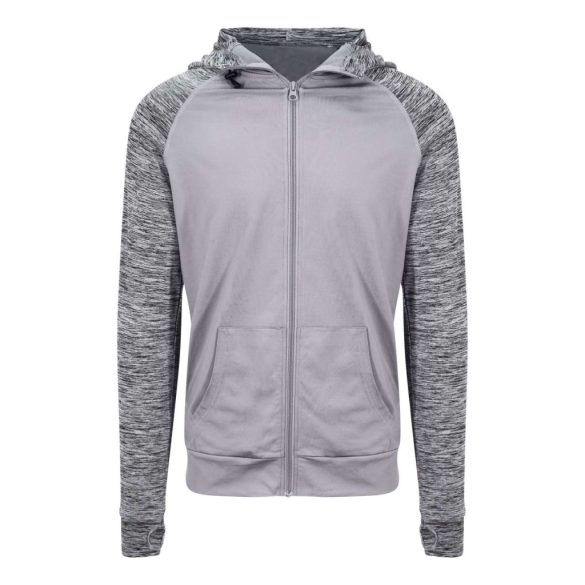 jc057 - Zoodie barbati Cool Contrast [Grey/Grey Melange]
