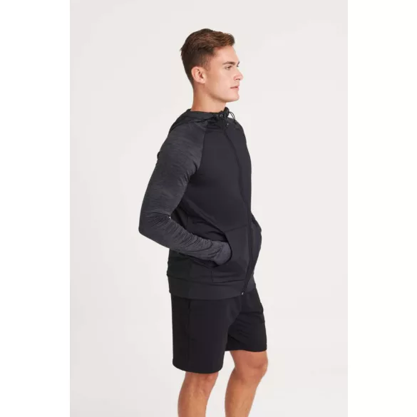 jc057 - Zoodie barbati Cool Contrast [Grey/Grey Melange]