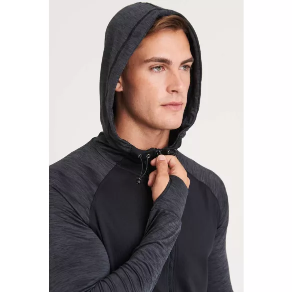 jc057 - Zoodie barbati Cool Contrast [Jet Black]