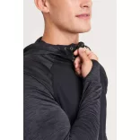 jc057 - Zoodie barbati Cool Contrast [Jet Black]