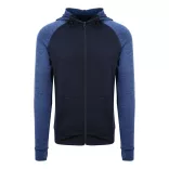 jc057 - Zoodie barbati Cool Contrast [Navy/Navy Melange]
