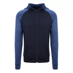 jc057 - Zoodie barbati Cool Contrast [Navy/Navy Melange]