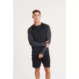jc057 - Zoodie barbati Cool Contrast [Navy/Navy Melange]