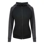 jc058 - Zoodie dama Cool Contrast [Black/Black Slate Melange]