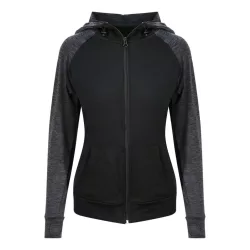   jc058 - Zoodie dama Cool Contrast [Black/Black Slate Melange]