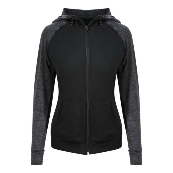 jc058 - Zoodie dama Cool Contrast [Black/Black Slate Melange]