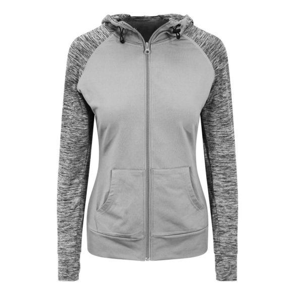 jc058 - Zoodie dama Cool Contrast [Grey/Grey Melange]