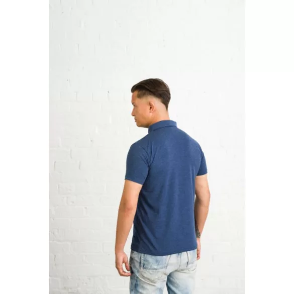 jp001-Tricou-polo-adult-barbat-TRI-BLEND-AWD-Heather-Navy