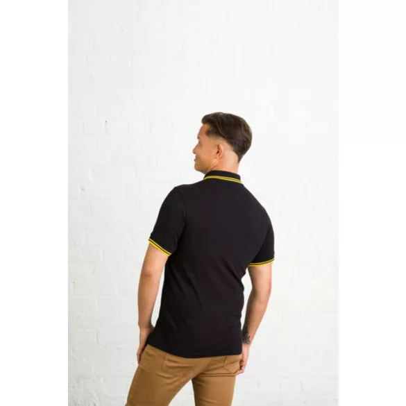 jp003-Tricou-polo-adult-barbat-STRETCH-TIPPED-AWD-Black-Yellow