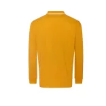 jp103 - Bluza polo TIPPED 100 [Mustard/White]