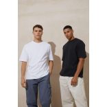 jt009 - Tricou adult unisex oversized 100 T [Deep Black]