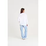 jt019 - Bluza oversized unisex 100 T [White]