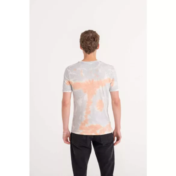 jt022 - Tricou adult unisex Tie-Dye T [Grey Pink Marble]