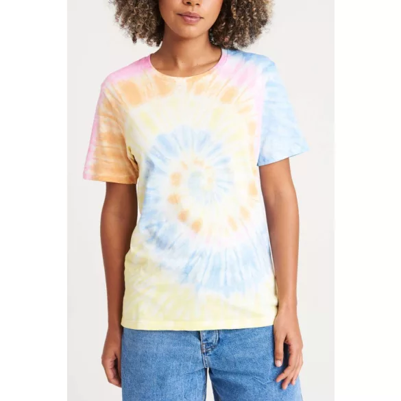 jt022 - Tricou adult unisex Tie-Dye T [Pastel Sunset Dip]