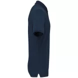 ka2025 - Tricou polo adult barbat - bumbac organic pique 180gr. - KARIBAN [Navy]